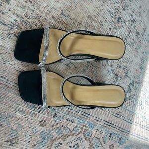 Diamonte black pumps